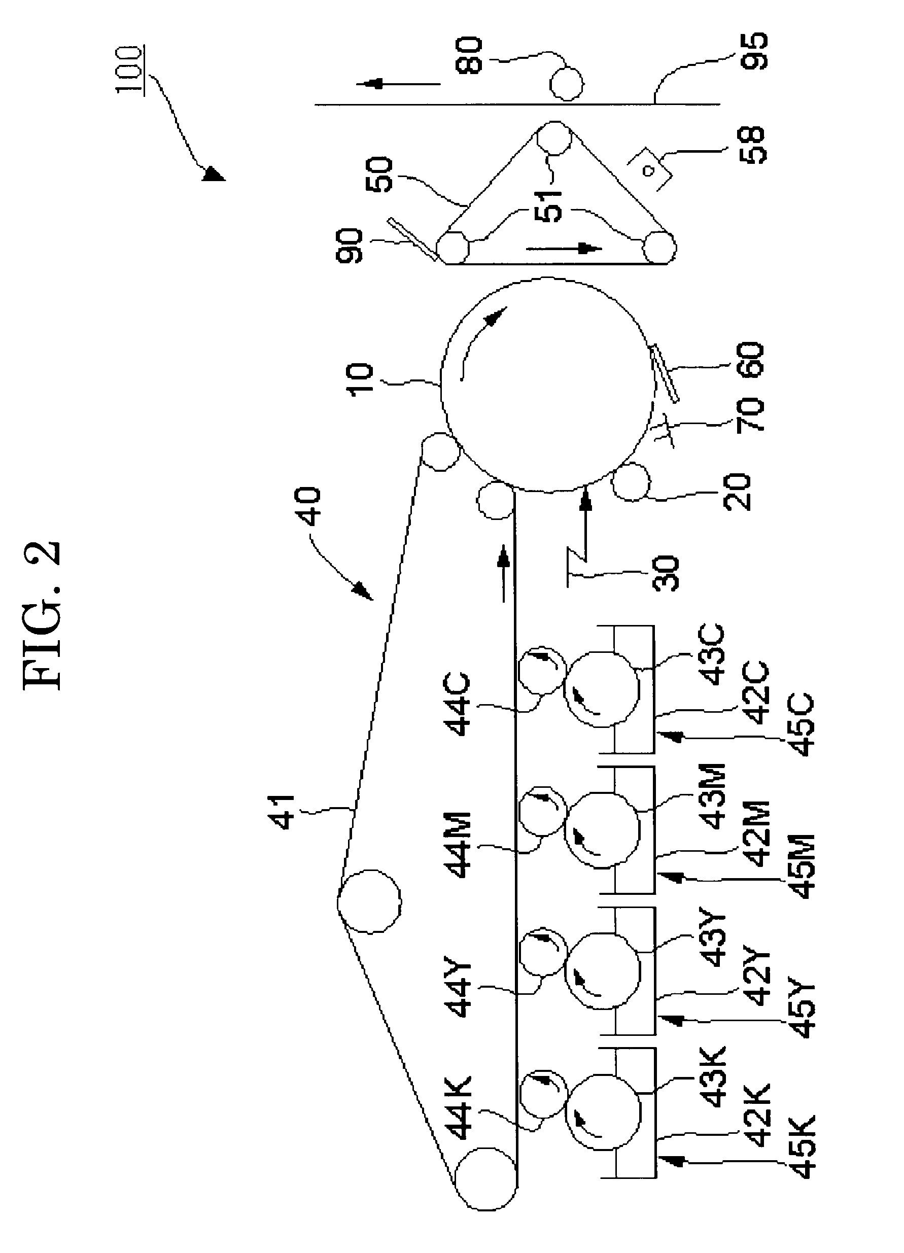 Colored polymer particles, method for producing the same, and toner and developer using the same