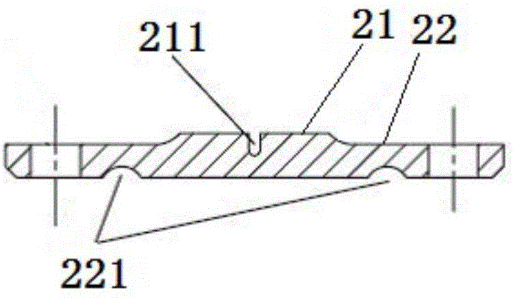 Linear fire work separation device