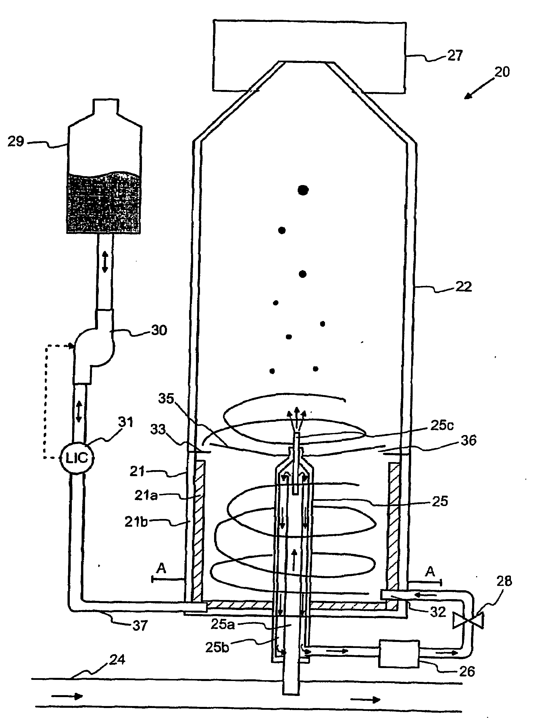 Method and apparatus for increasing the size of small particles