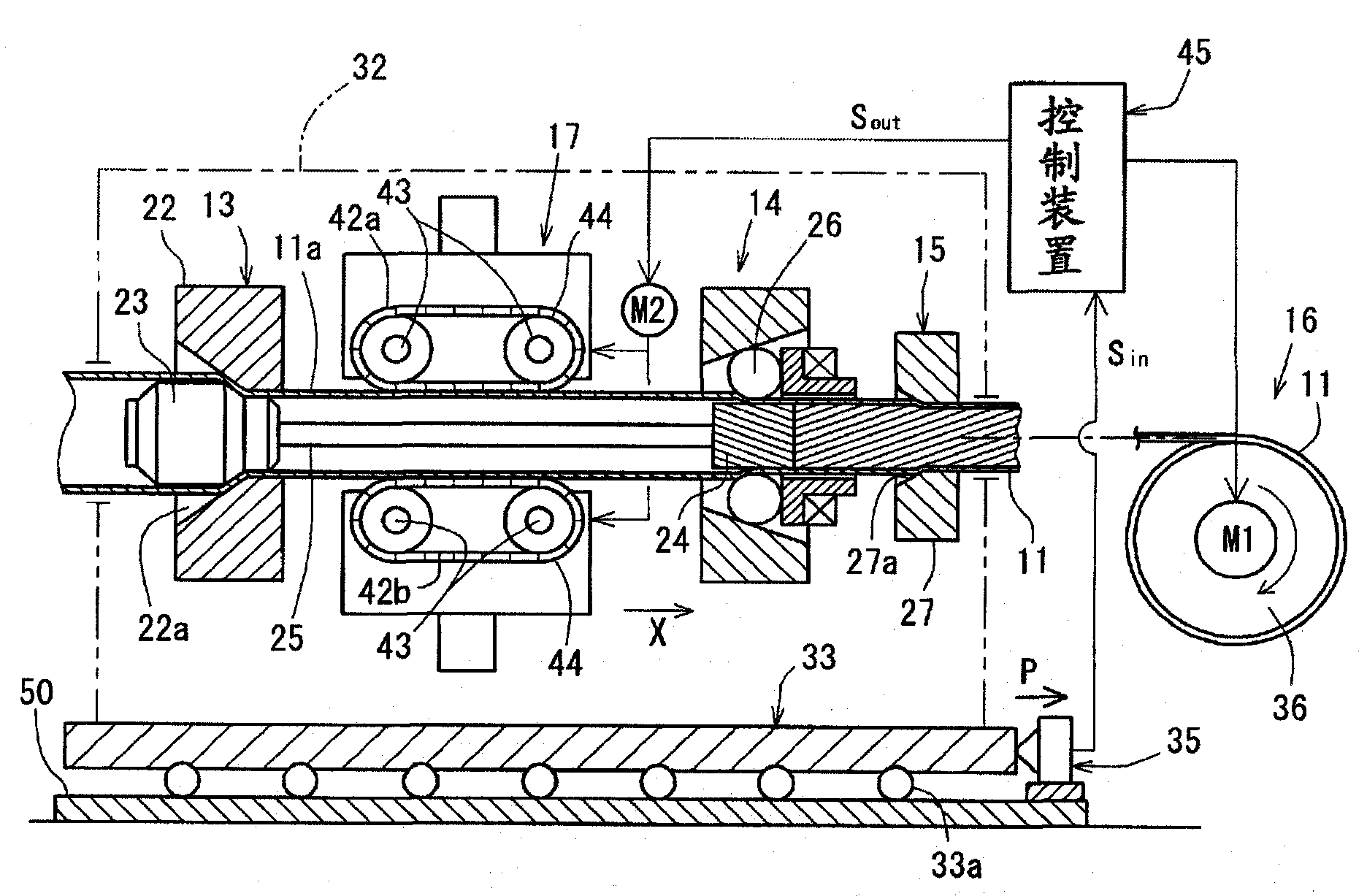 Pipe having grooved inner surface, apparatus for producing the same and method for producing the same
