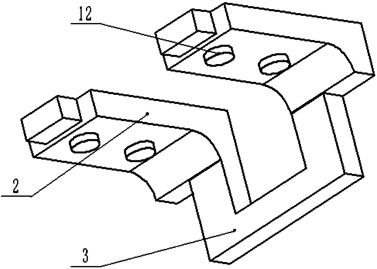 Household automobile massage device