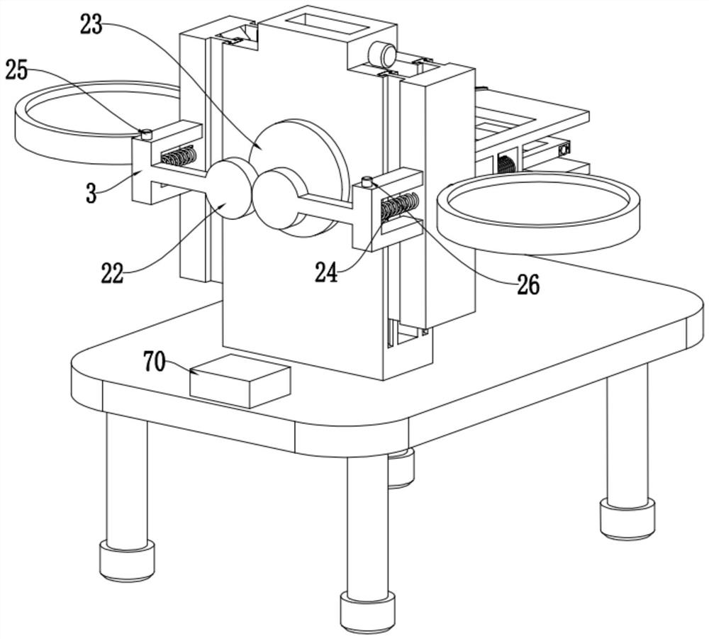 Grafting device for eggplant vegetables