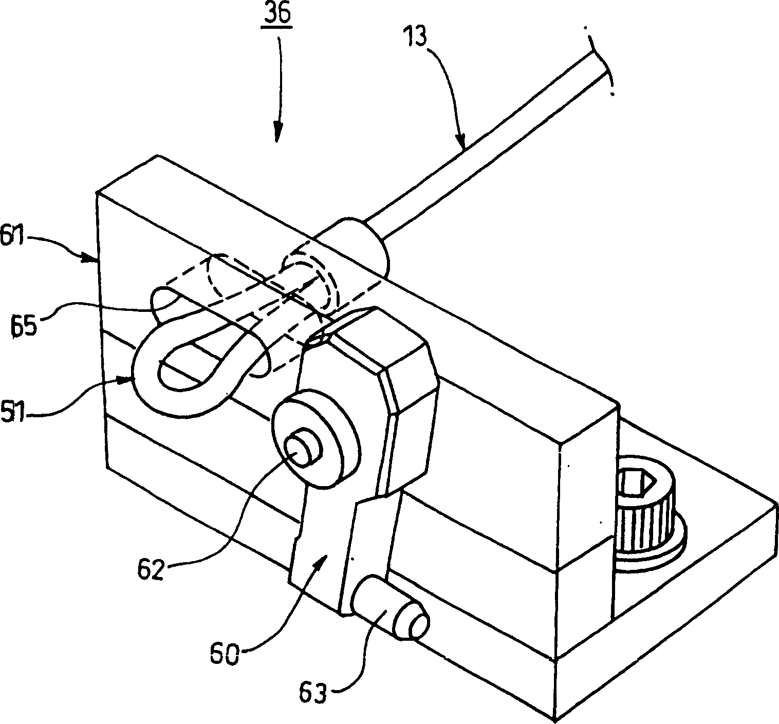 Method of inserting wire in rubber sleeving and rubber sleeving expander