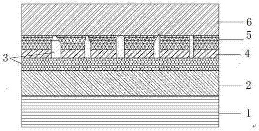 Conductive-particle-free electromagnetic shielding film and preparation method thereof