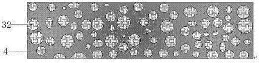 Conductive-particle-free electromagnetic shielding film and preparation method thereof