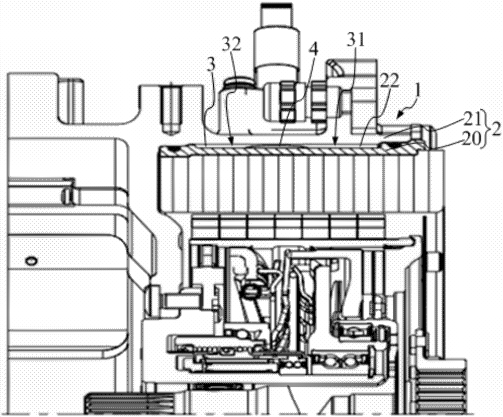 Motor and electric vehicle