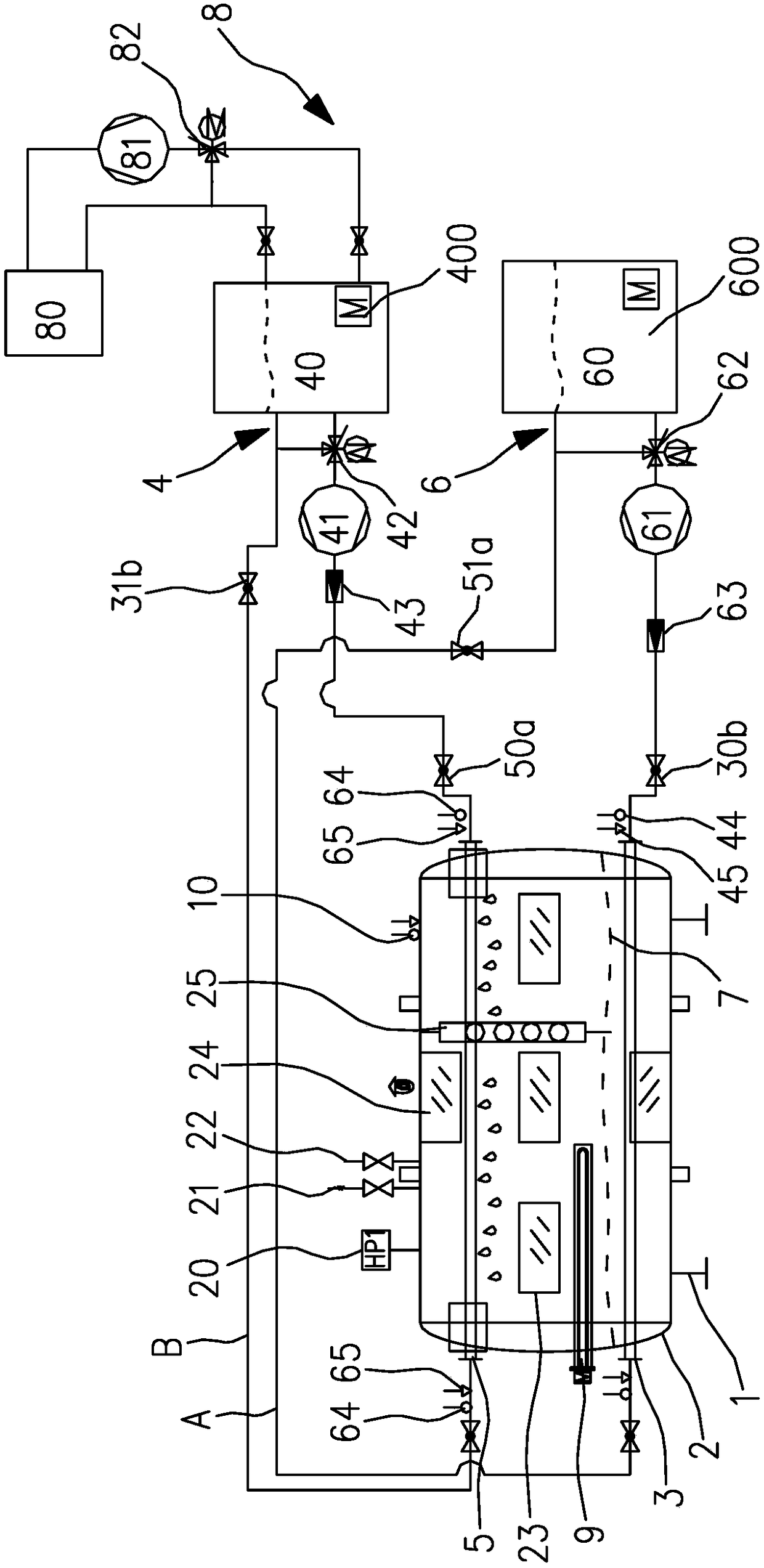 High-precision heat exchange single-tube performance test device under all working conditions