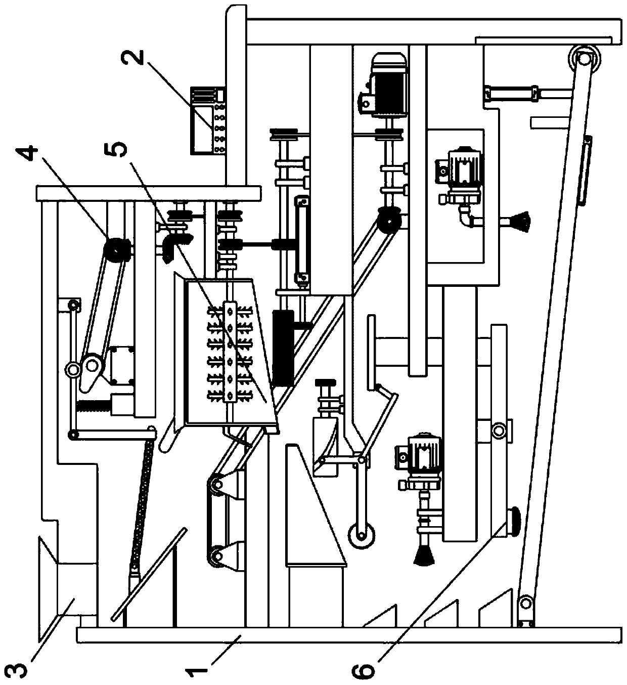 Color master batch drying device