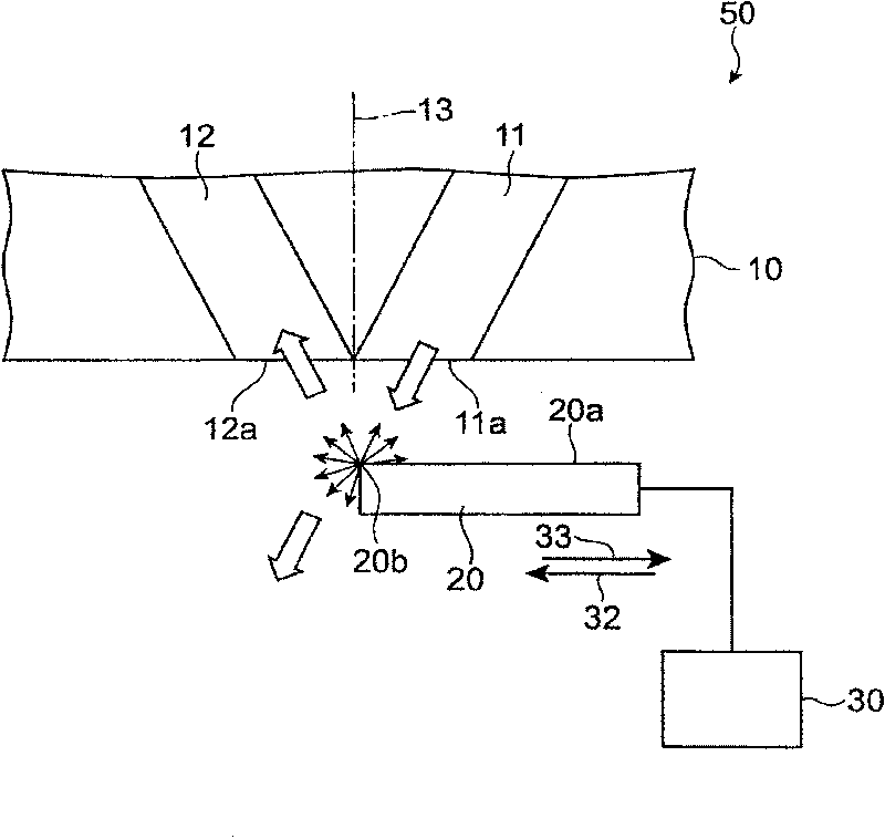 Optical device and movable reflector
