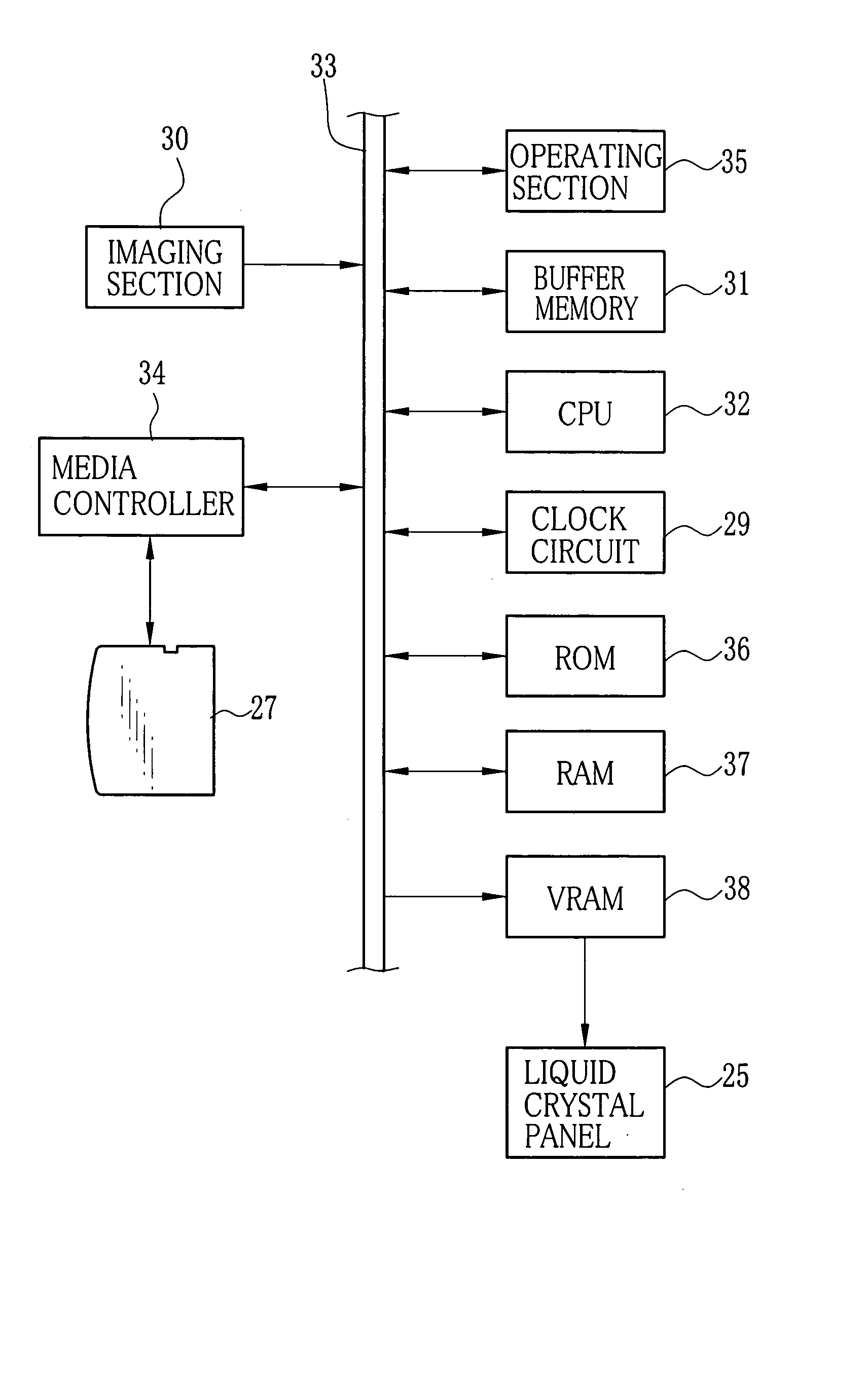 Digital camera and image recording method