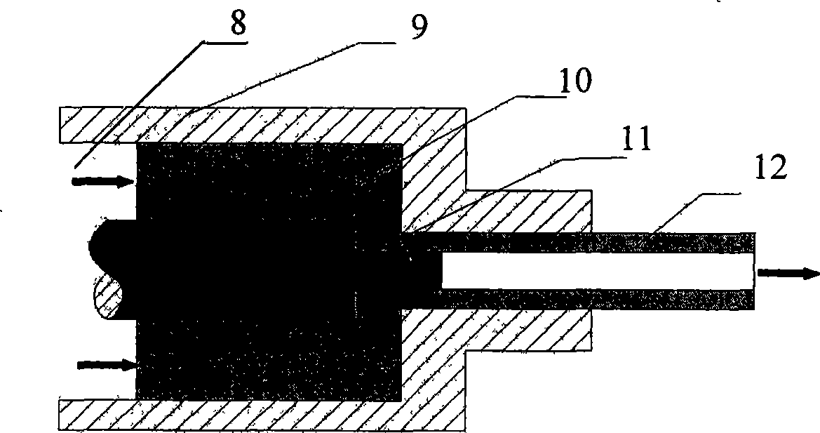 High-silicon aluminum alloy cylinder sleeve material and preparation method thereof