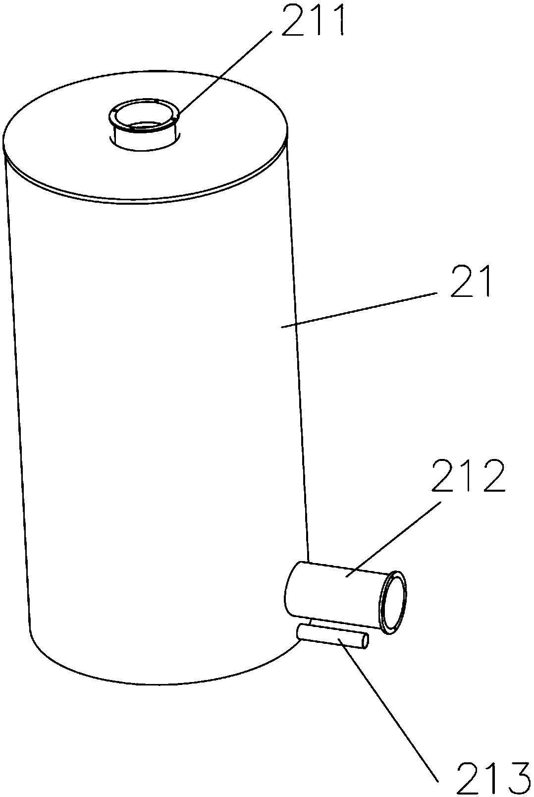 Silencing device with water gas separation function - Eureka | Patsnap