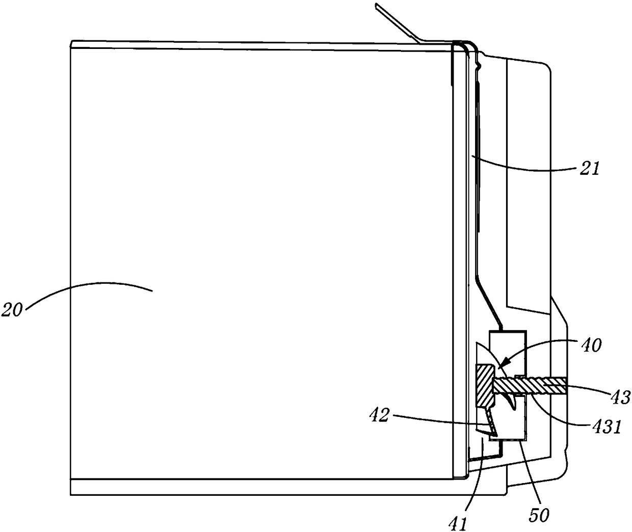 Blower shielding device and refrigerator