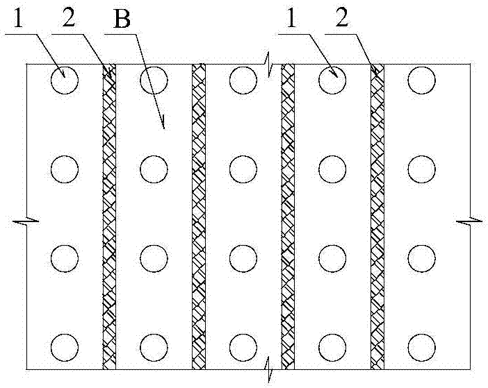 Ballastless track railway expansive soil cutting structure and construction method