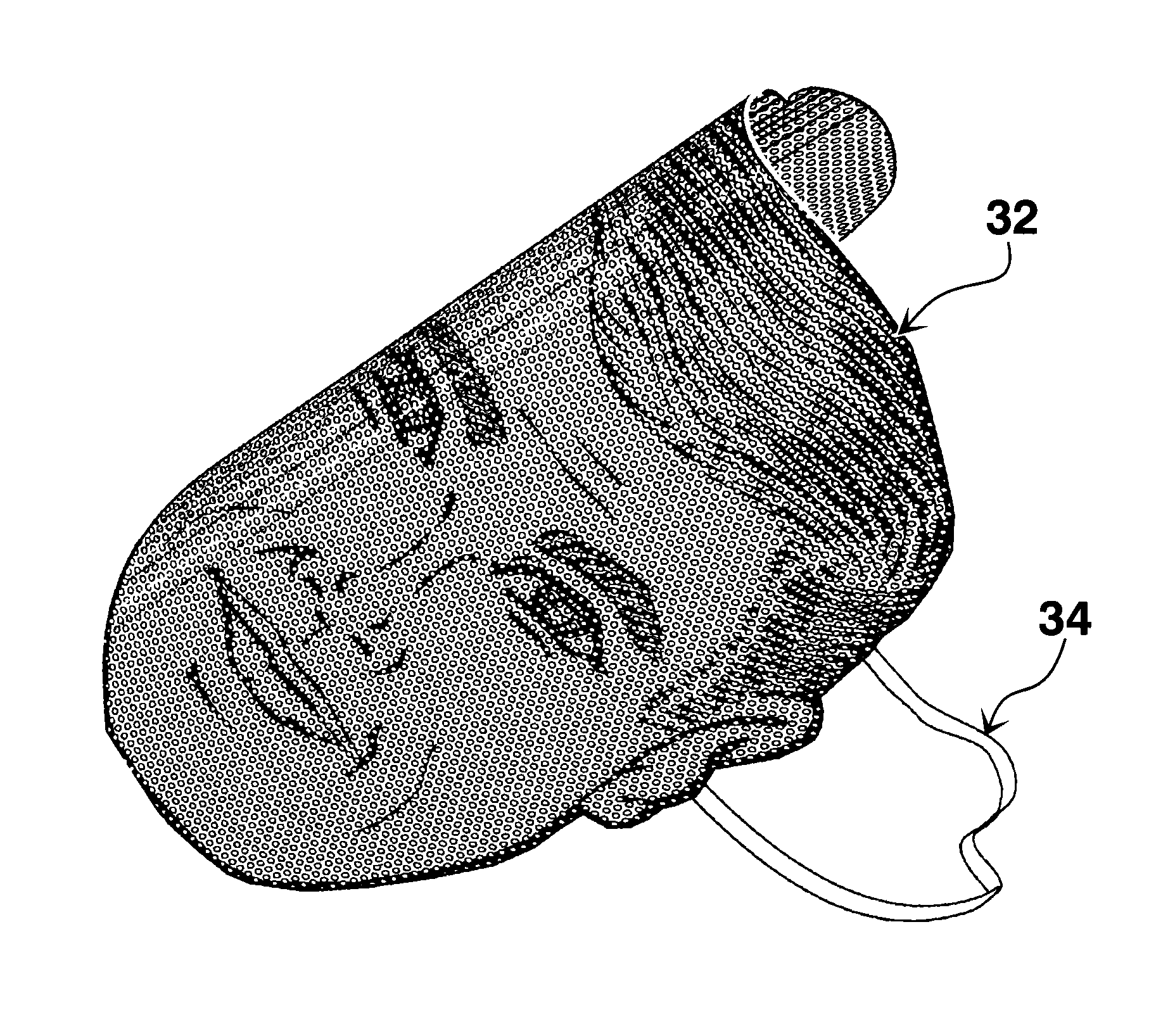 Printable facial mask and printable facial mask system with enhanced peripheral visibility