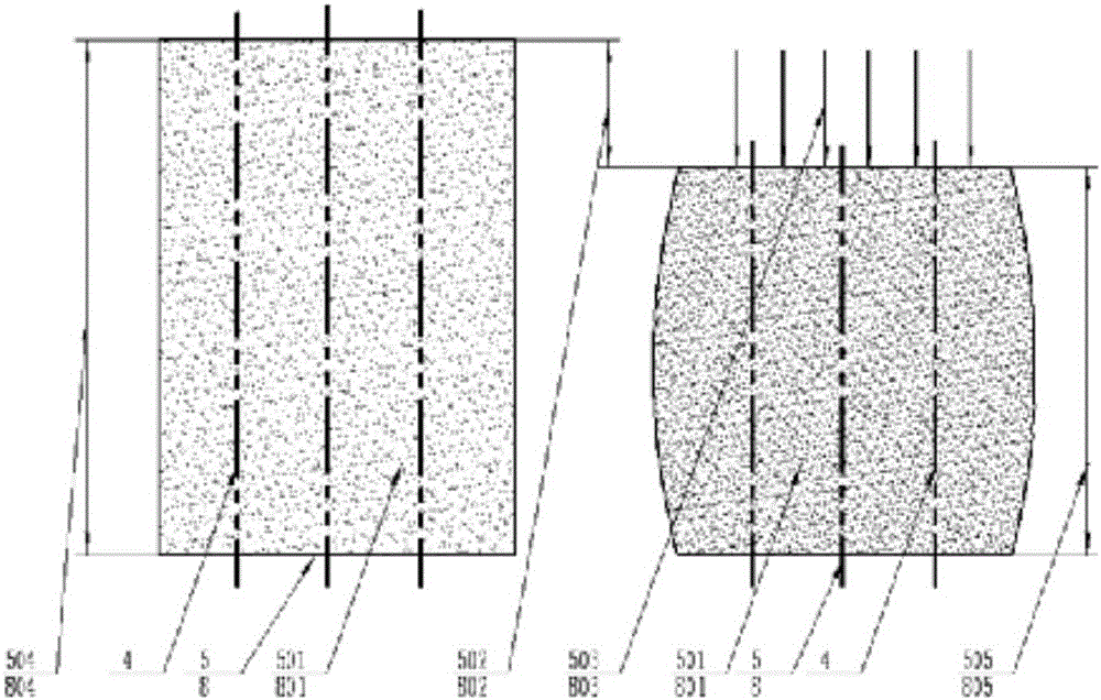 Force-sensitive elastic body material based vibration engine