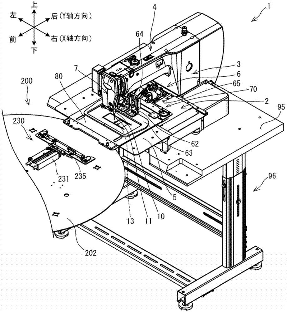 Sewing machine and sewing system