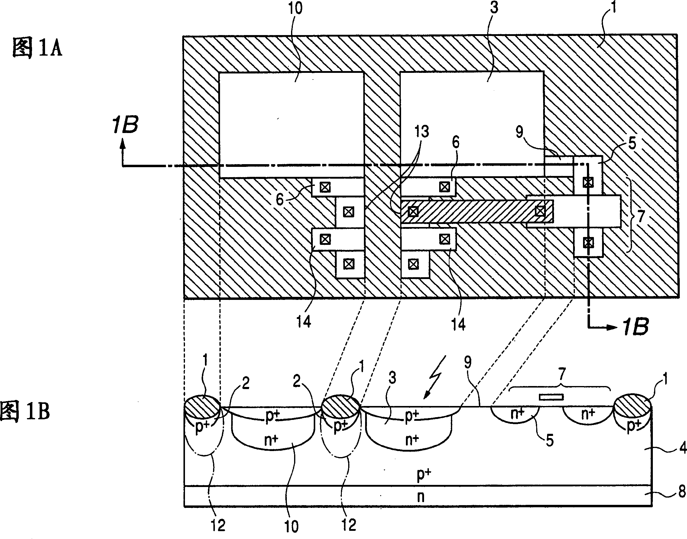 Photoelectric conversion device and image pick-up system using the photoelectric conversion device