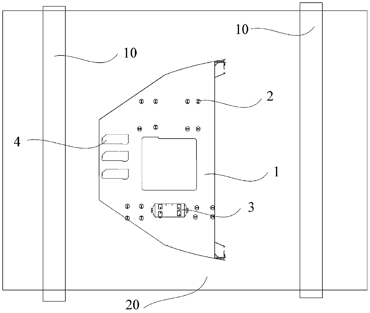 Hoisting method for engine room general section of bulk carrier and bulk carrier constructed by using hoisting method