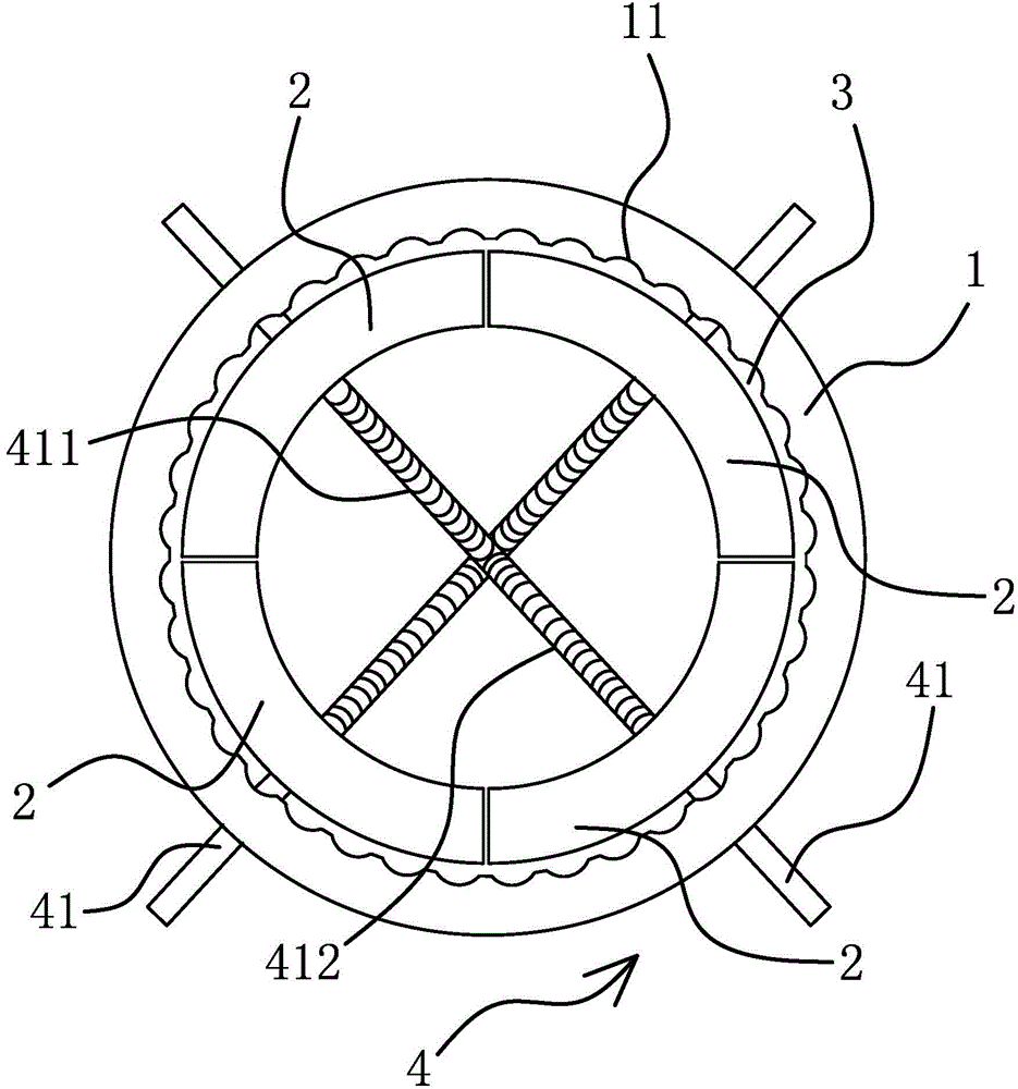 Cowpea clamping and fixing mechanism of cowpea blanching device