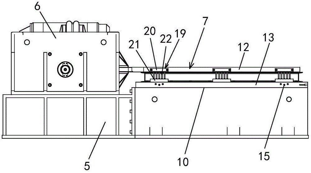 Electrodynamic Vibration Test Apparatus with Replaceable Horizontal Slide Table