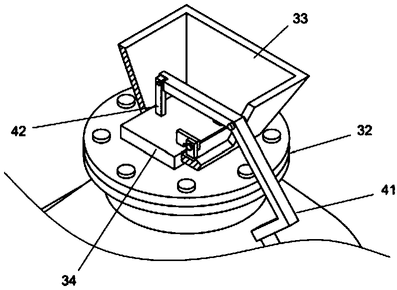 An automatic pouring reactor
