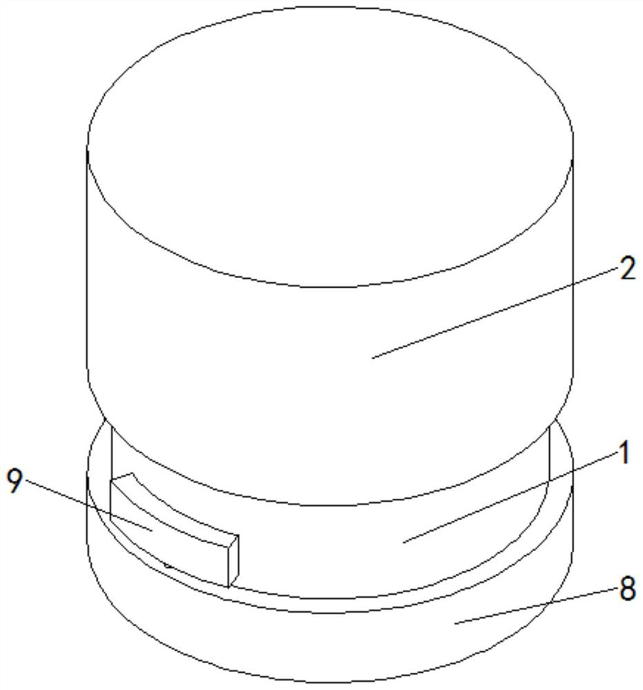 A hydraulic load cell