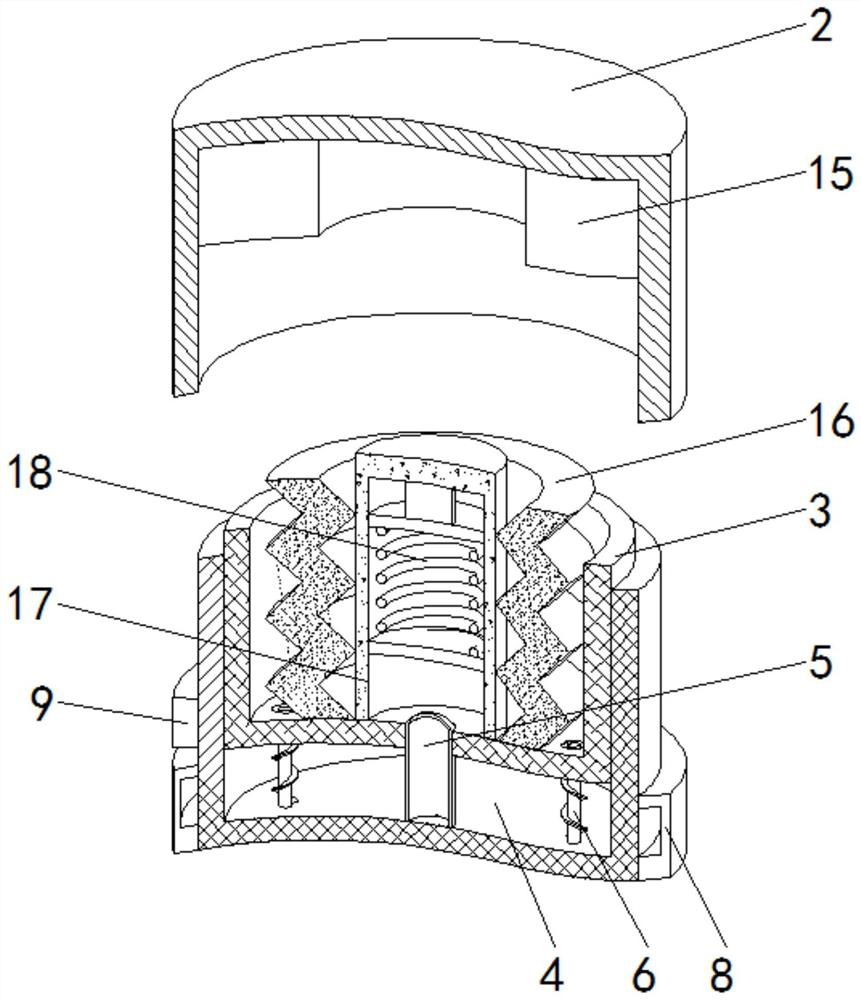 A hydraulic load cell