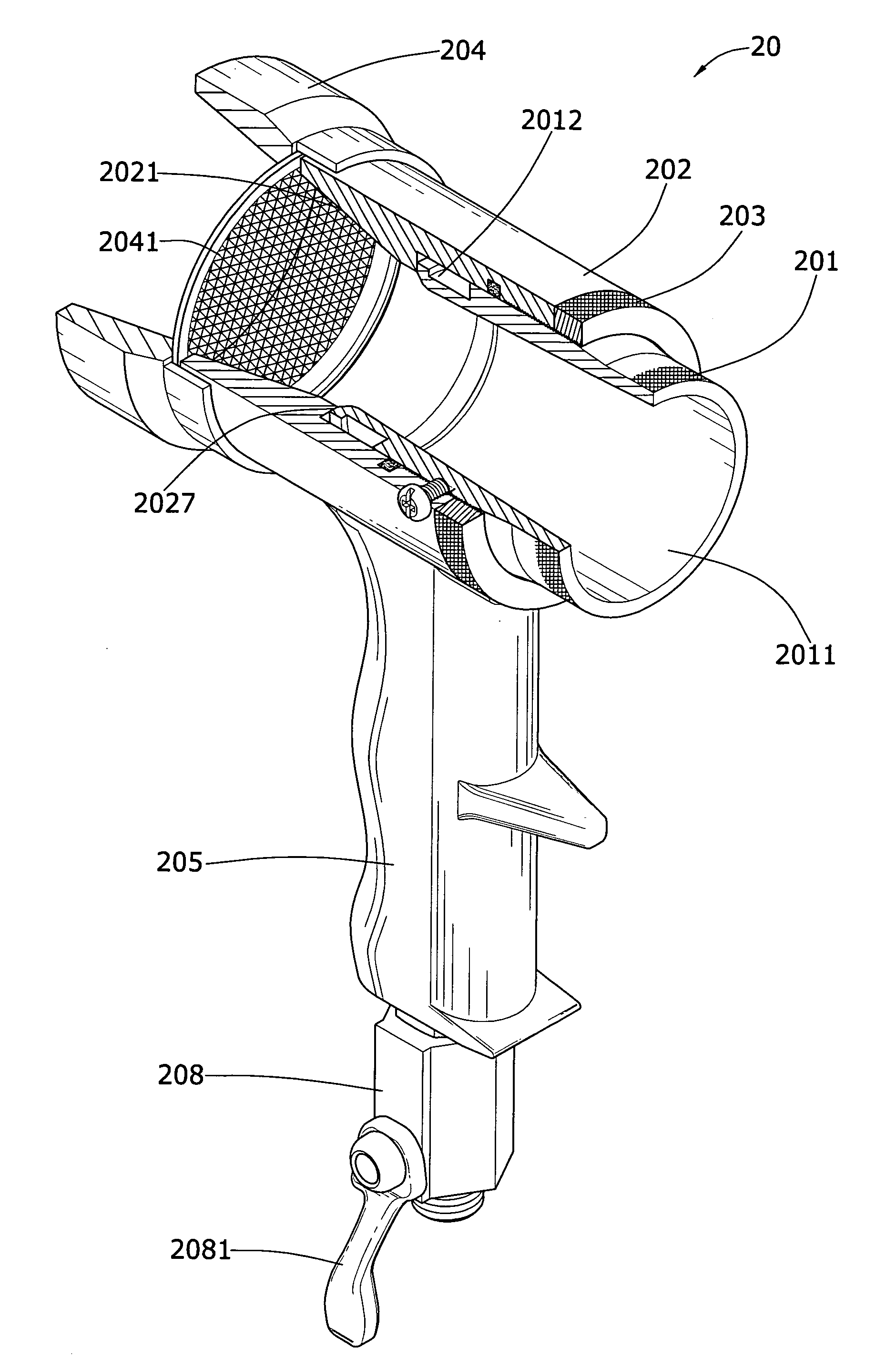 Air spray gun