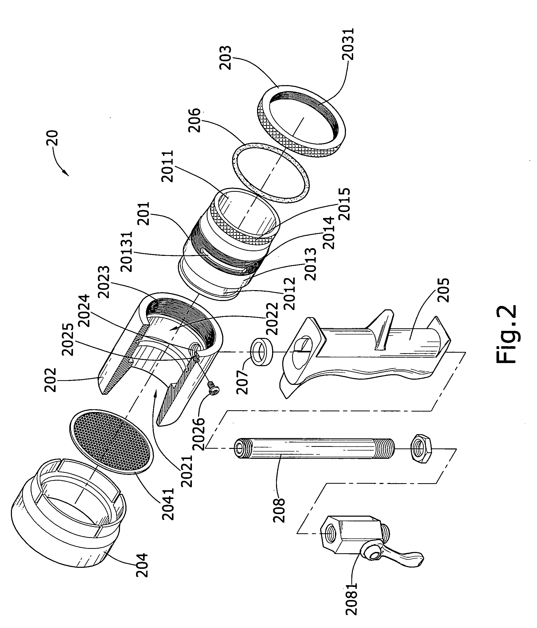 Air spray gun