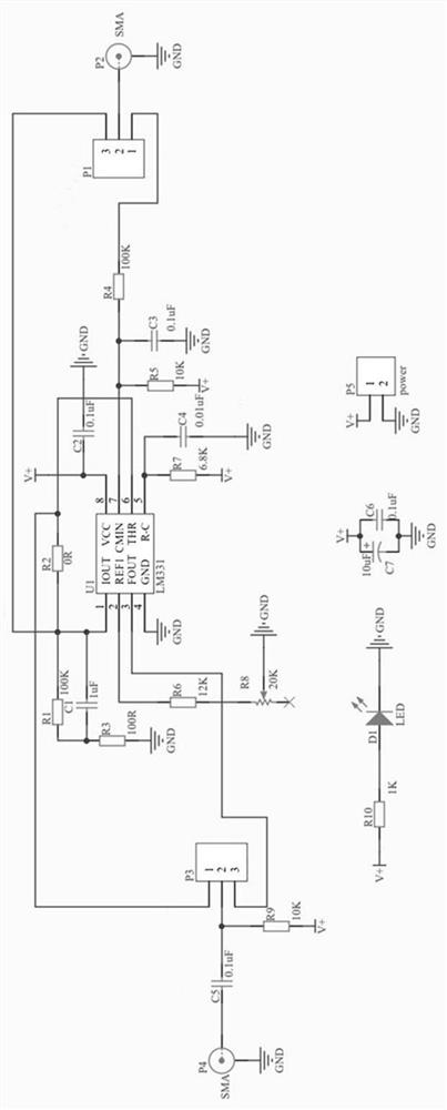 Voltage source remote calibration system and calibration method