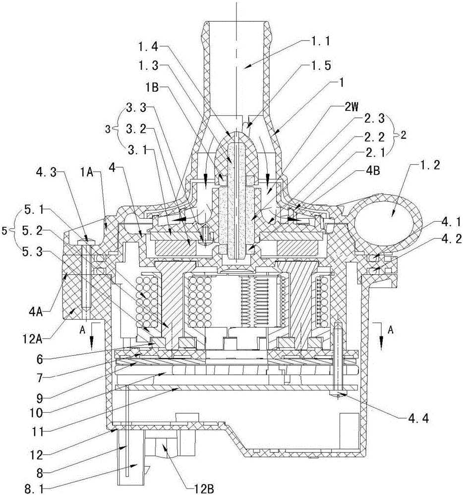 New energy automobile electronic water pump and control system and method