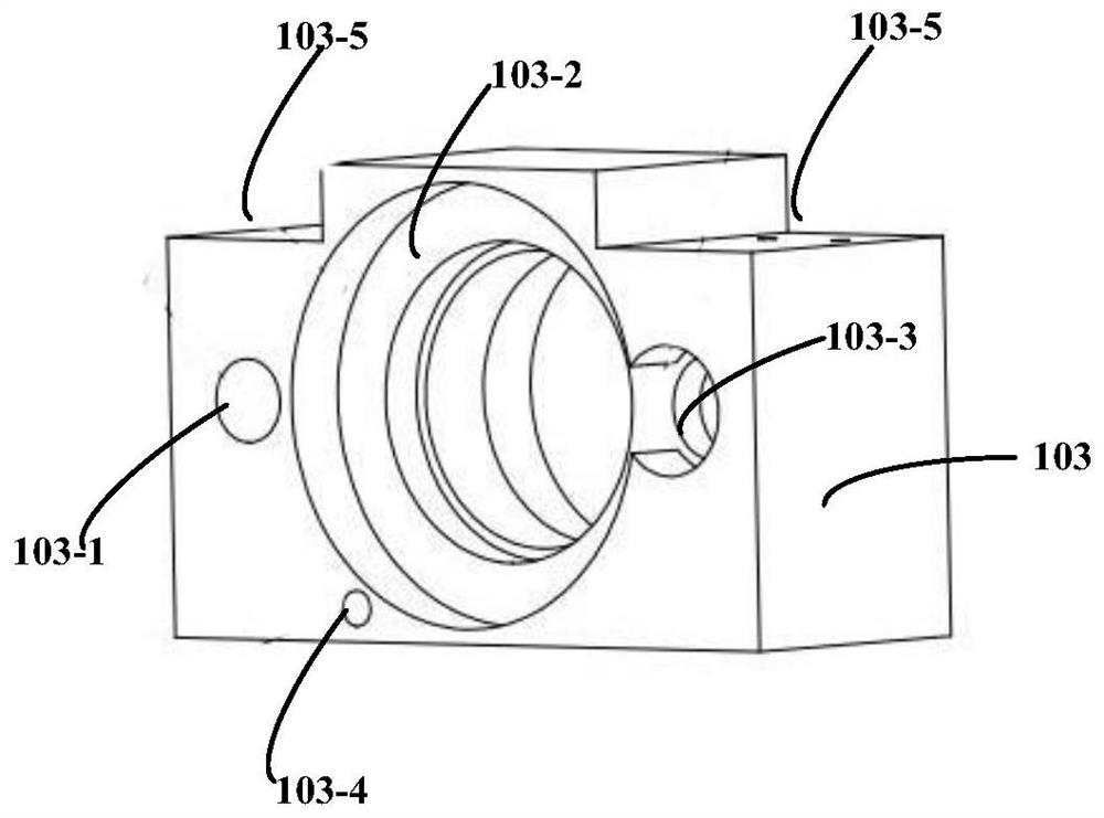 Linear rotary motion clamping jaw and control method