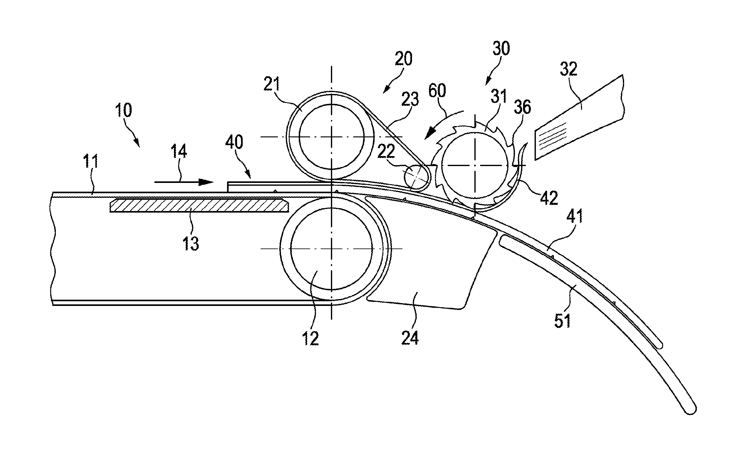 Apparatus and method for self adhesive balancing weight liner removal