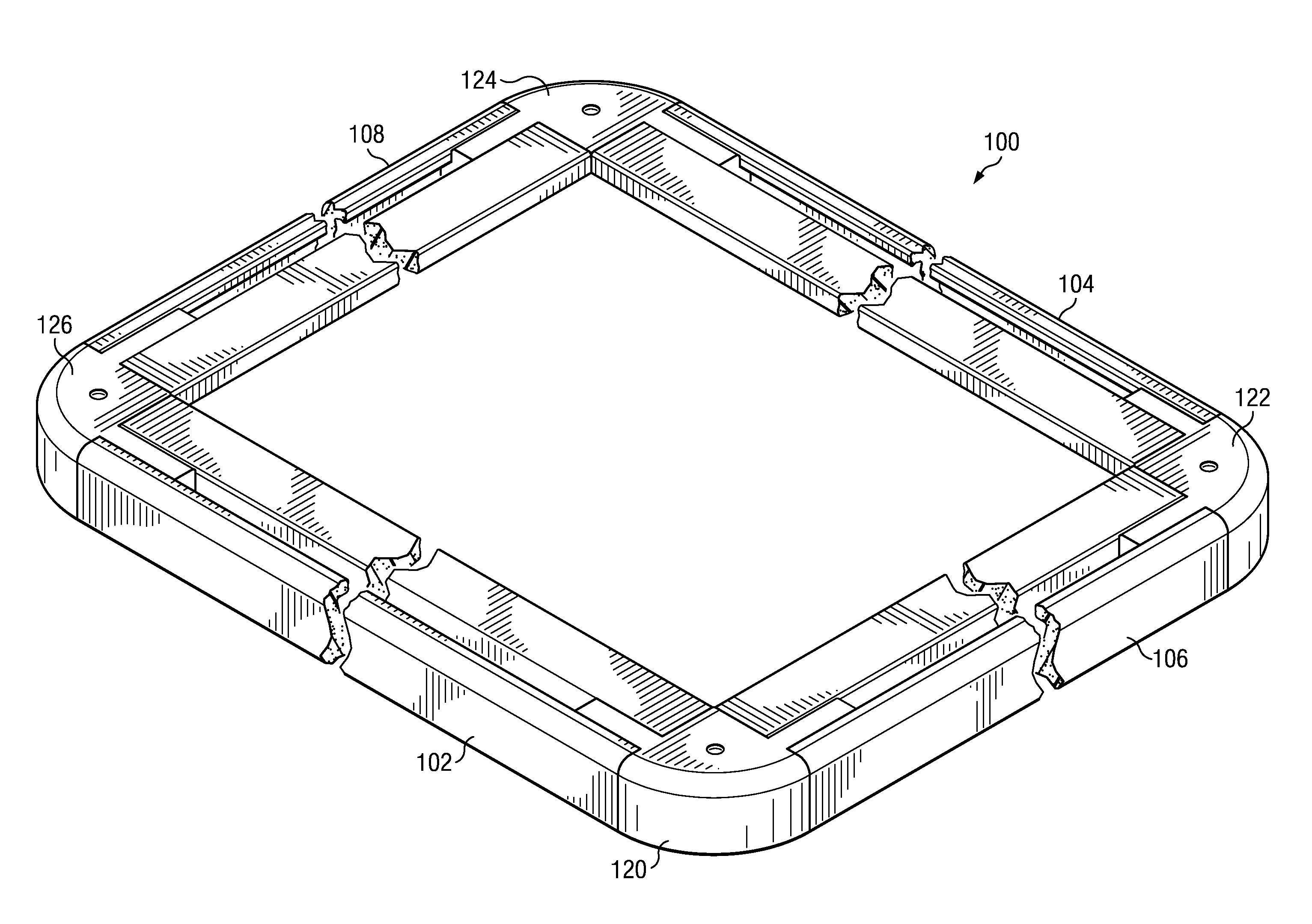 Apparatus and Method of Use for a PVC Composite Mattress Foundation