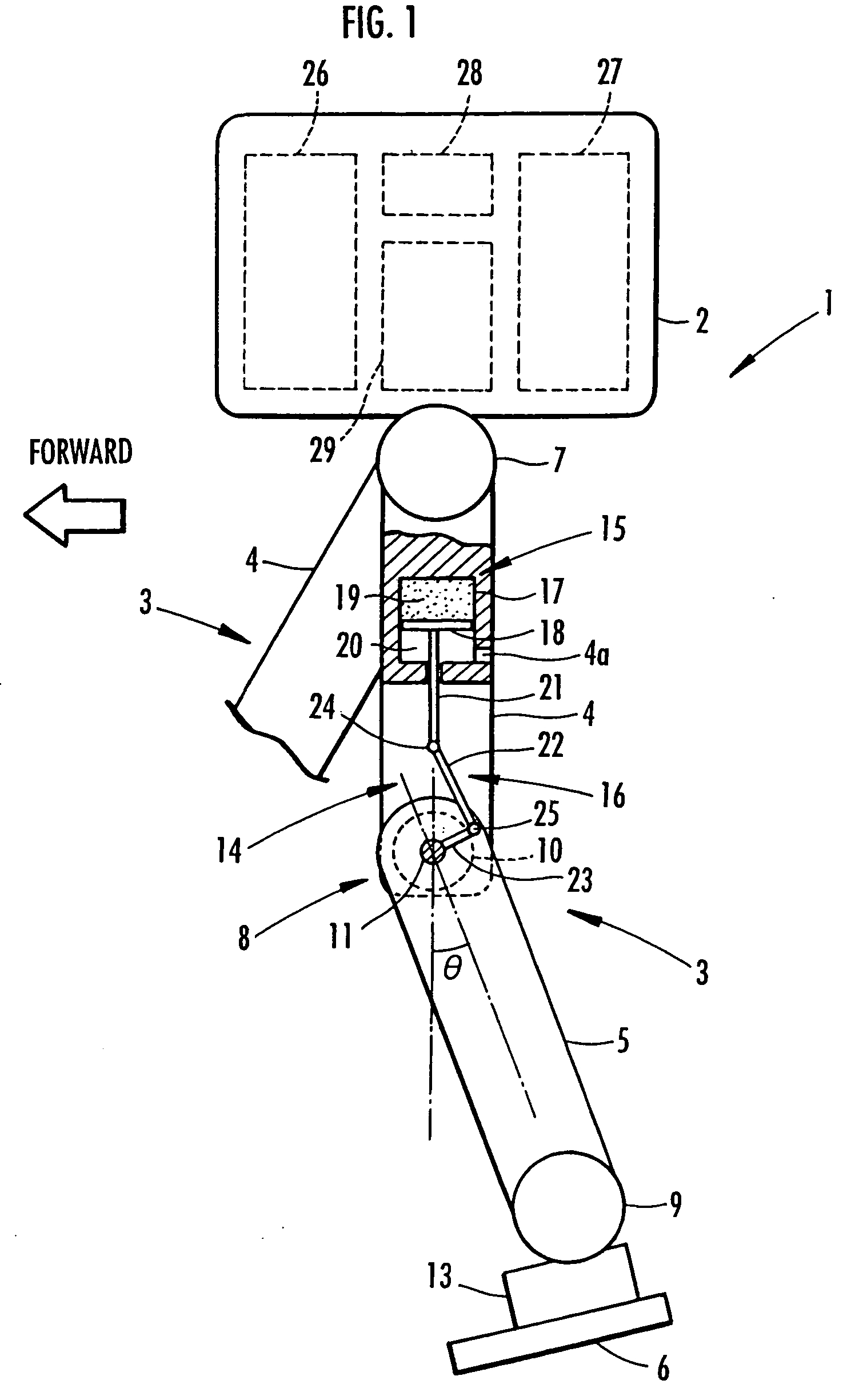 Leg joint assist device for legged movable robot