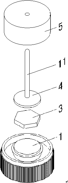 Method for welding lead of diode and diode