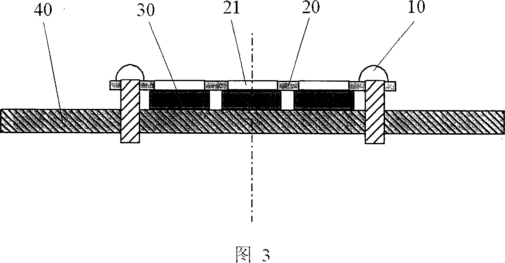 Substrate fixing clamp of magnetic sputtering instrument