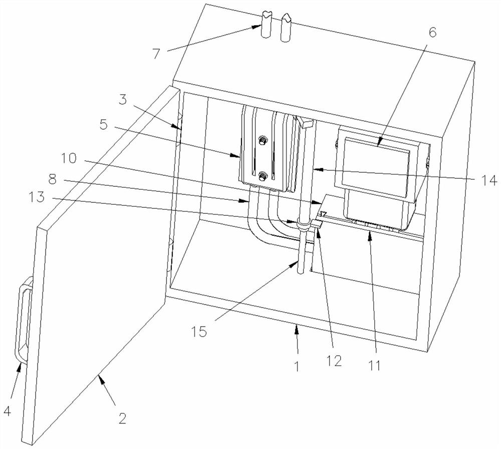 Three-phase electricity meter provided with anti-misoperation mechanism and using method of three-phase electricity meter