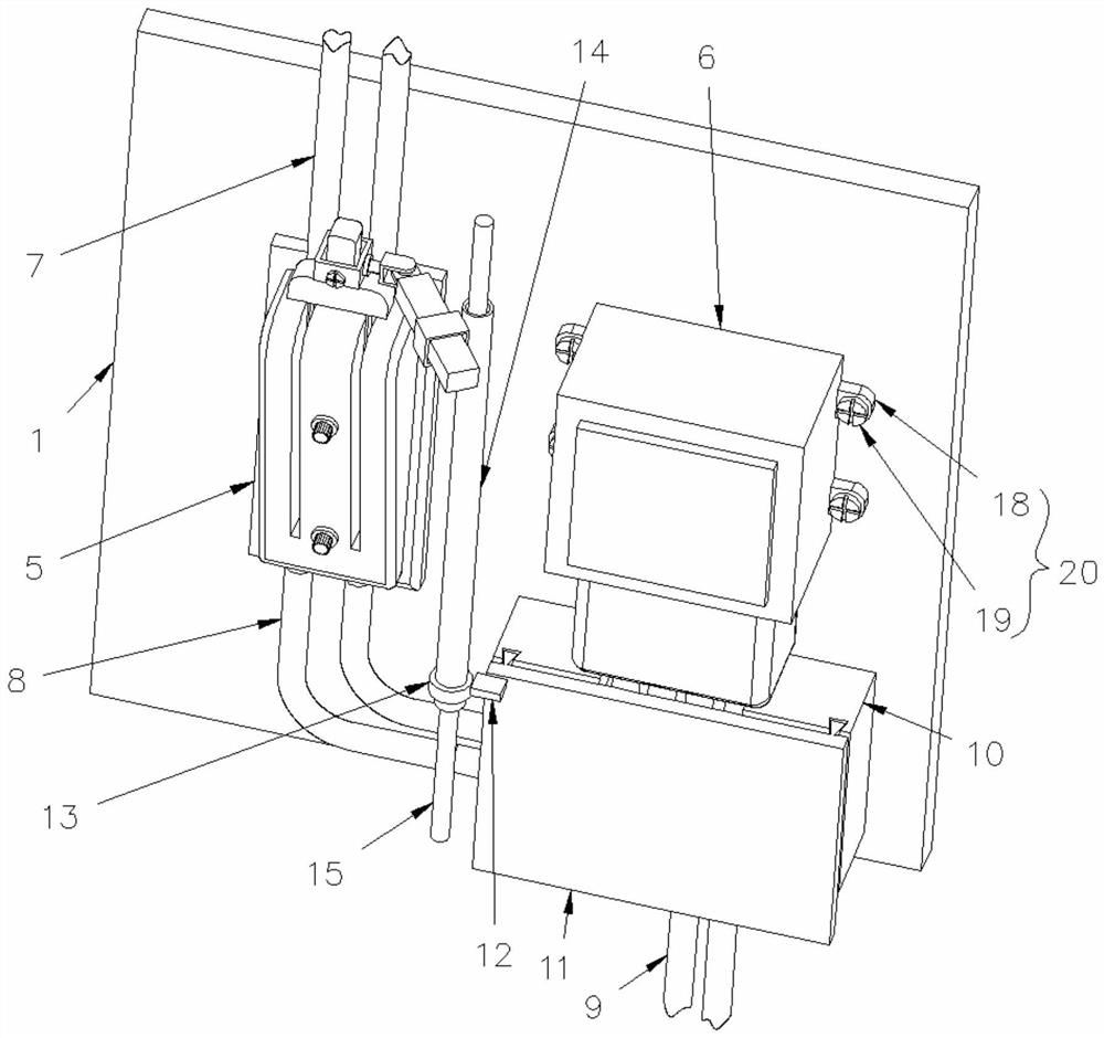 Three-phase electricity meter provided with anti-misoperation mechanism and using method of three-phase electricity meter