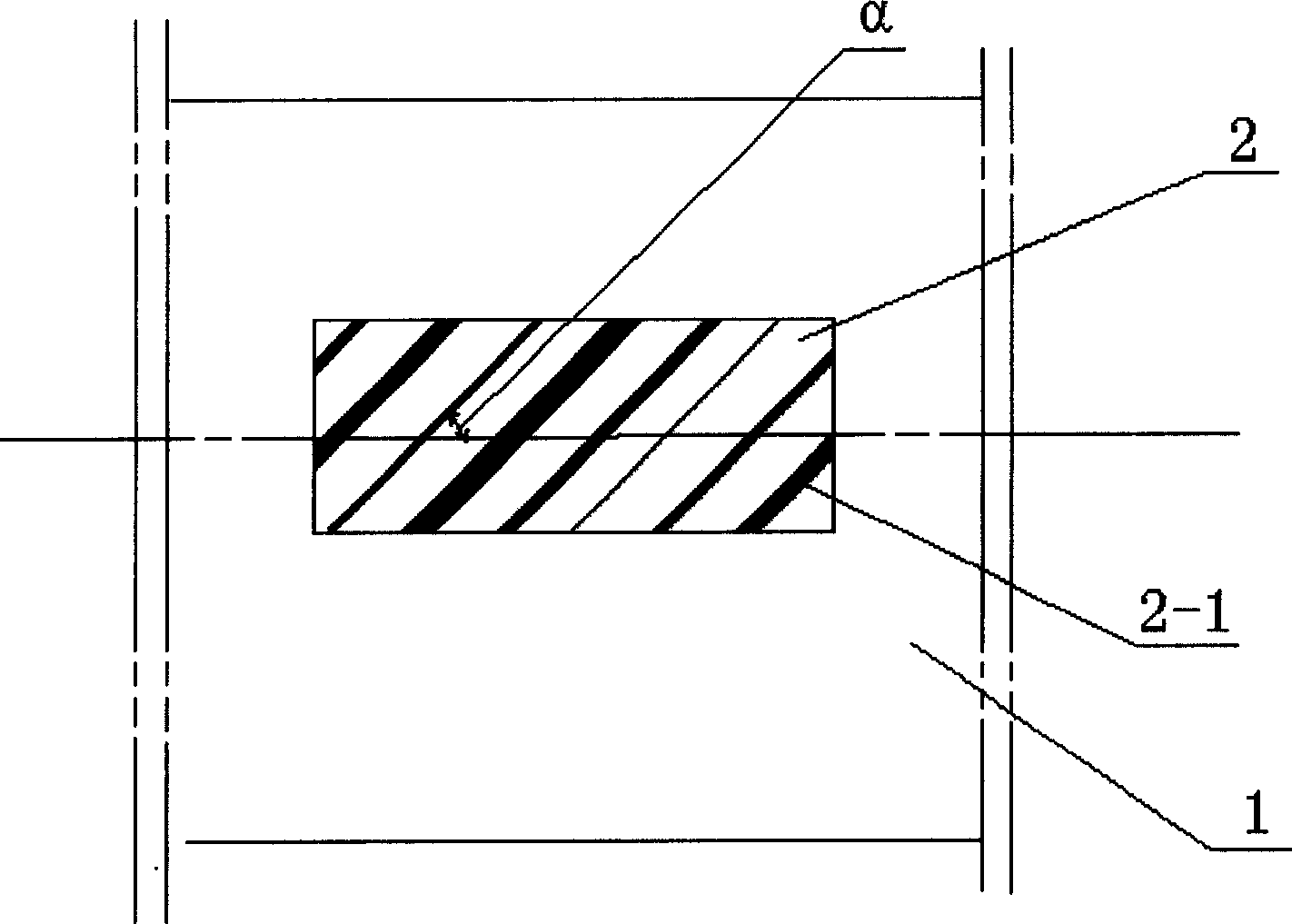 Steam turbine generator set torsion measuring method based on CCD photographing technique