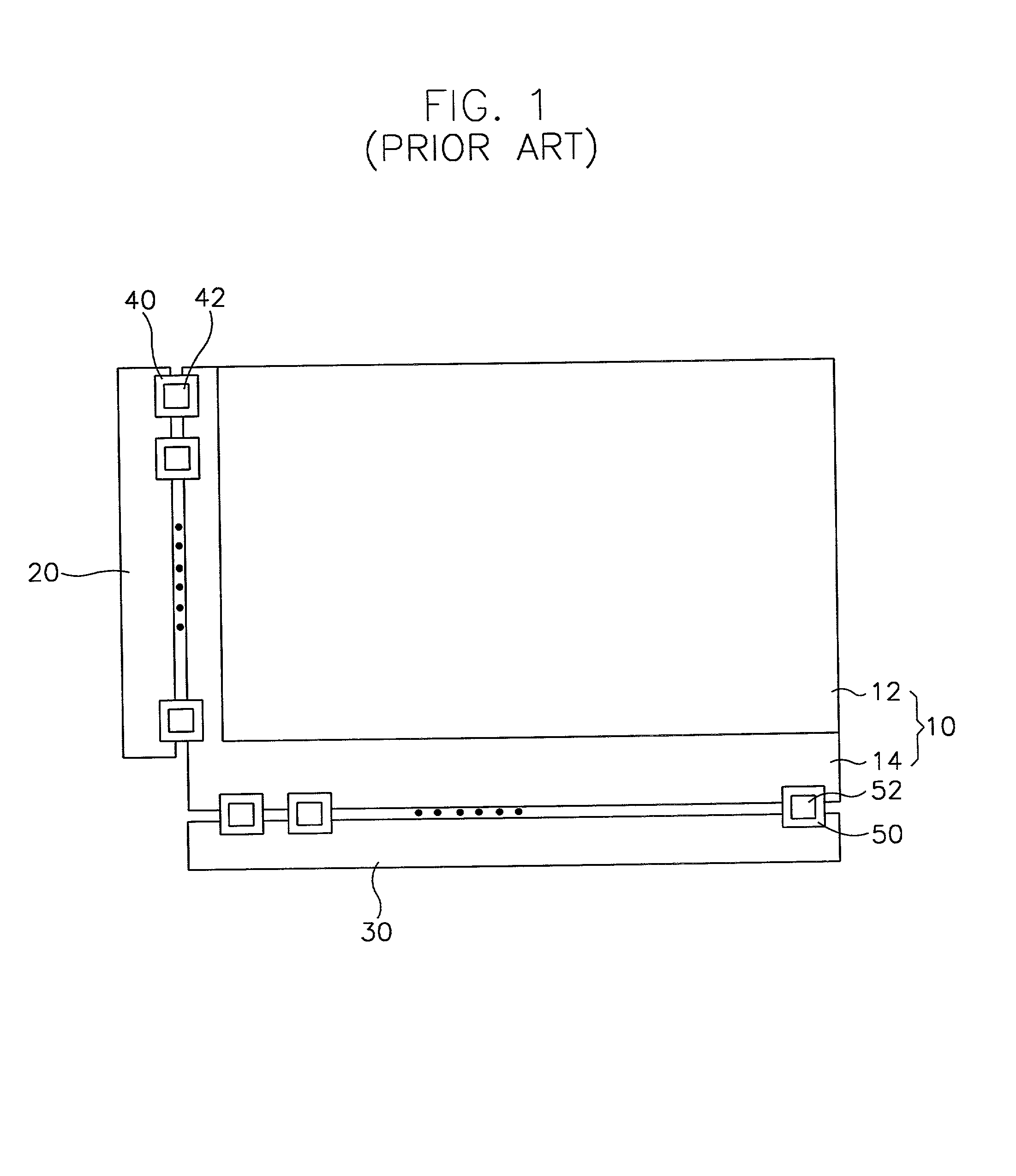 Method for decreasing misalignment of a printed circuit board and a liquid crystal display device with the printed circuit board