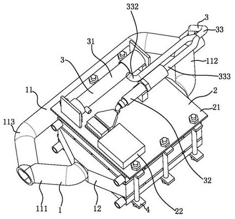 Tail gas detection device and control method