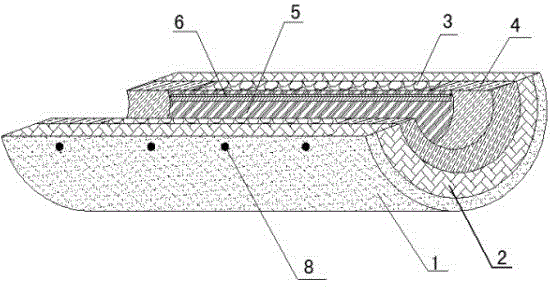 Pipeline thermal insulation device