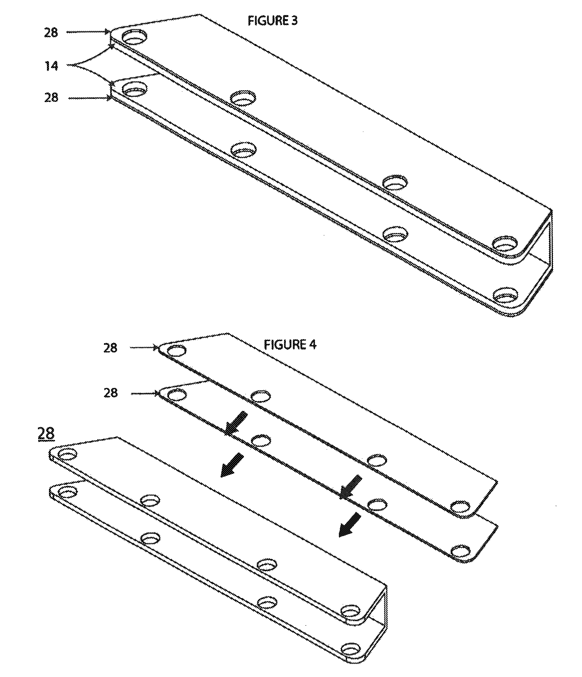 Interchangeable graphic display system and method of making same