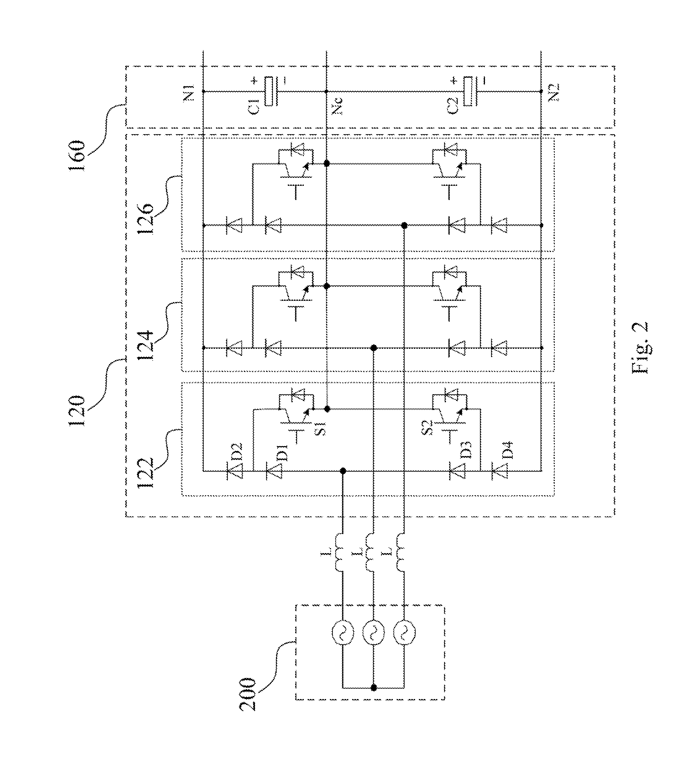 Mid-voltage variable-frequency driving system and total harmonic distortion compensation control method