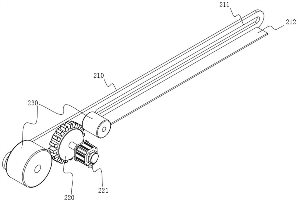 Building construction feeding machine based on positioning transmission