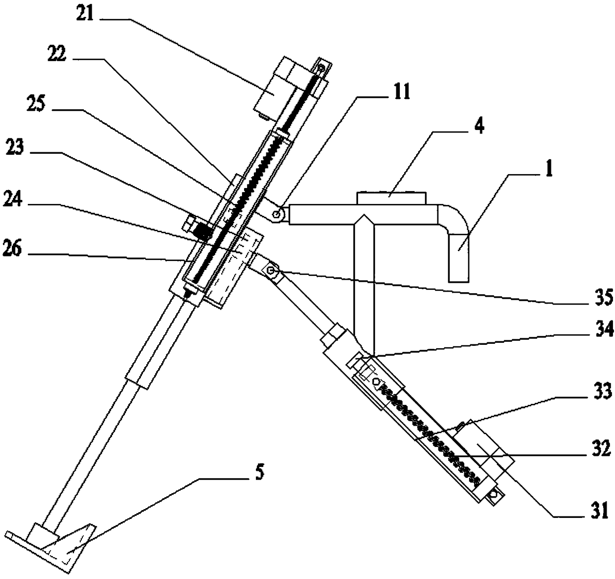 Automatic rehabilitation apparatus for lower-limb rehabilitation