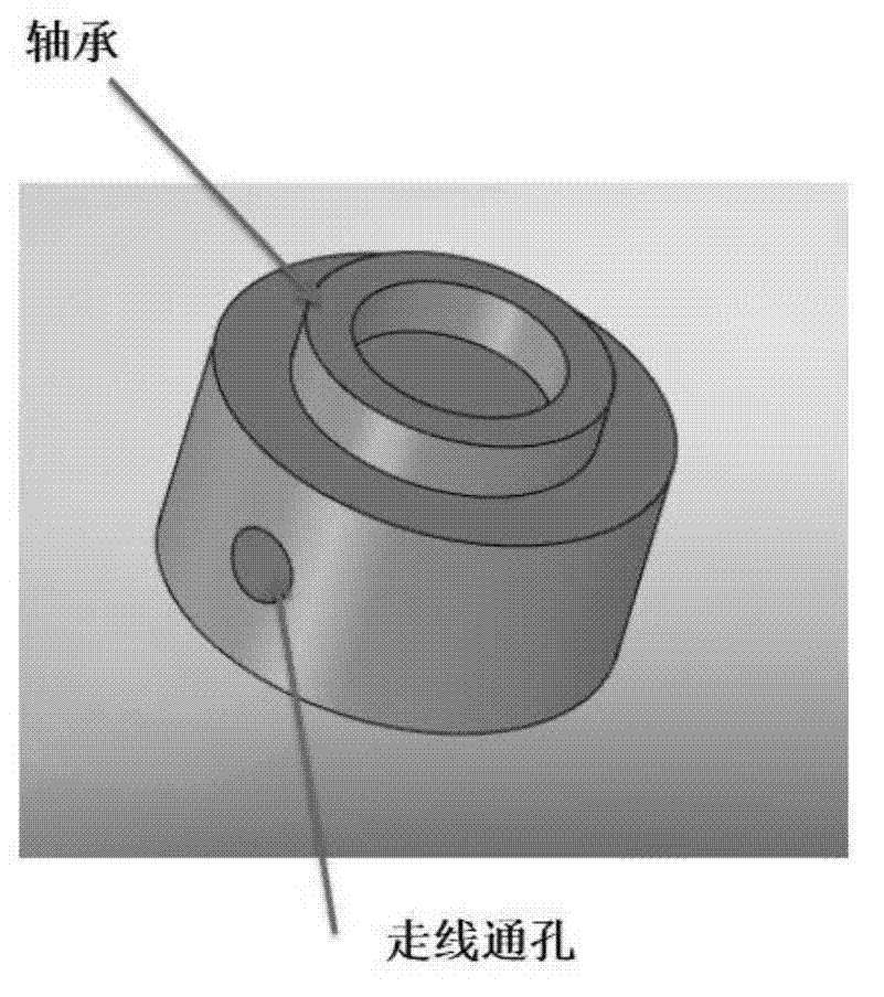 Winding preventing device for rotation joint of robot