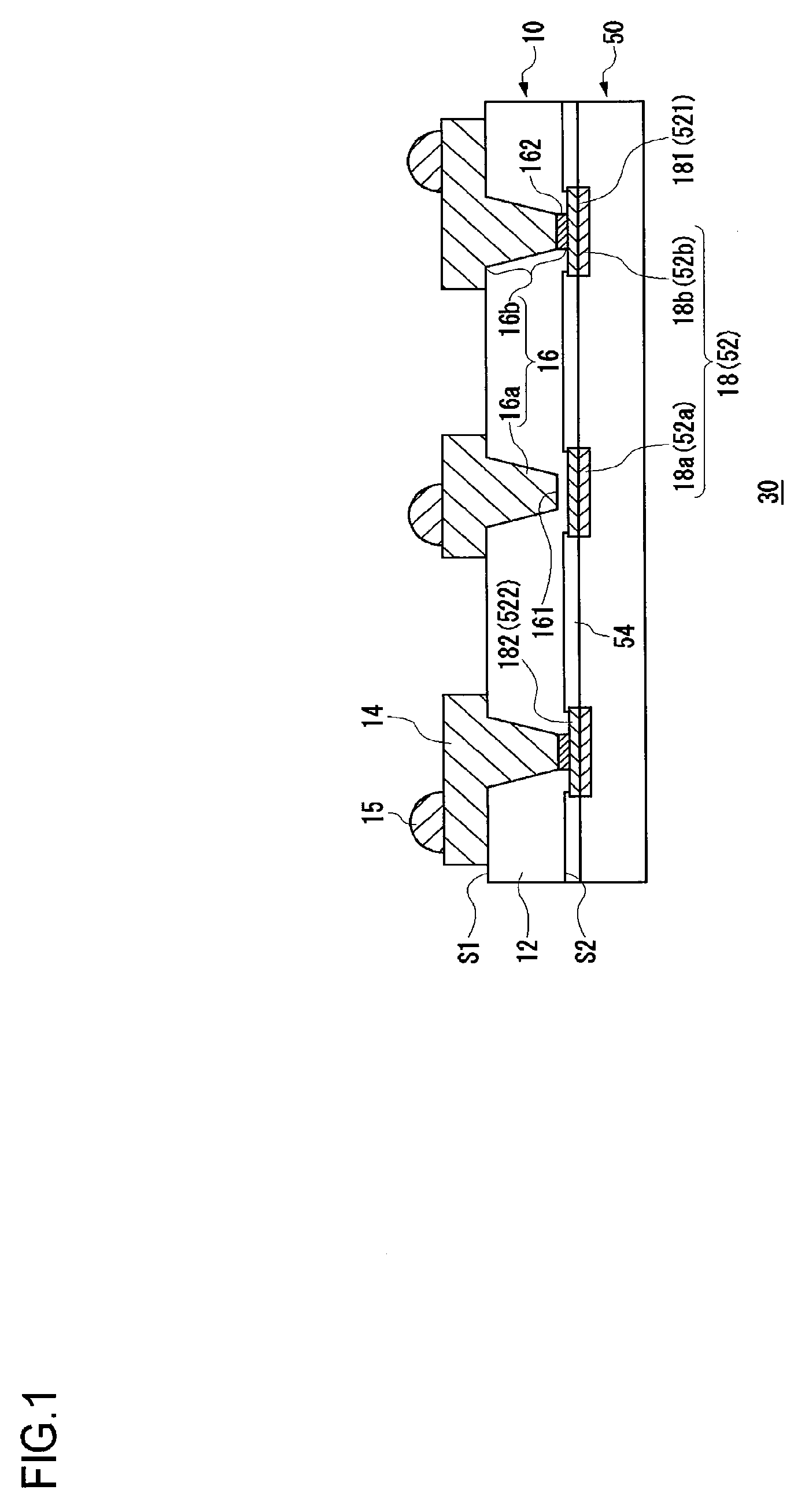 Substrate for mounting device and method for producing the same, semiconductor module and method for producing the same, and portable apparatus provided with the same